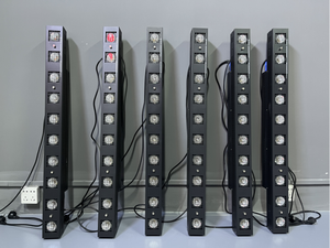 DMX512 showtec <span class=keywords><strong>Sunstrip</strong></span> 10x50w blinder lumière <span class=keywords><strong>led</strong></span> pixel bar lumière disco linéaire pour discothèque pub musique performance spectacle - Product Image 2