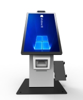 Máquina Todo en Uno de Autoservicio de Escritorio con Cámara, Lector de Códigos de Barras, Lector de Tarjetas IC, Sistema Windows, en Existencia