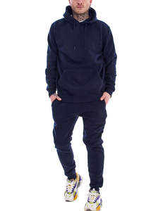 โรงงานขายส่งคุณภาพสูงที่มีสีสันบุรุษวอร์มสูทU Nisexขนาดใหญ่เสื้อกันหนาวหมวกJoggerชุดสําหรับบุรุษ - Product Image 2