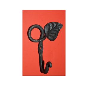 Heavy Duty Decorative Cast Iron <b>Wall</b> Hook <b>For</b> Hanging Coats Towels Hats <b>Keys</b> And Jackets With Rustic Farmhouse Style - Product Image 6