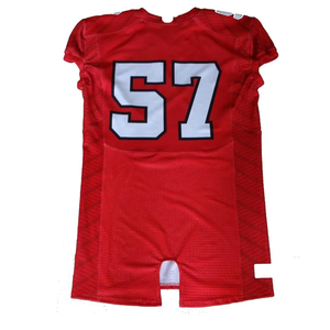 Uniformes de fútbol americano personalizados para aparejos juveniles diseño de sarga hecho de tela de poliéster conjunto para uso en entrenamiento deportivo de equipo - Product Image 2