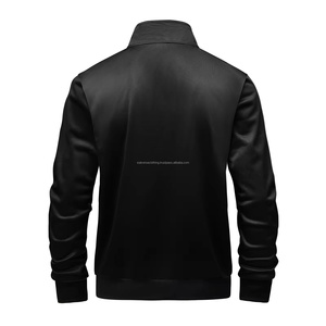 Chándal de Forro Polar Personalizado para Hombre con Cremallera Alta, Cuello Alto, Logotipo Estampado, Tallas Grandes, Ropa Deportiva a Medida, Ajuste Regular - Product Image 2