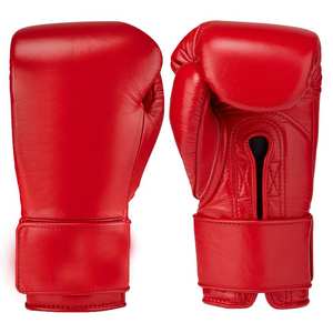 Guantes de Entrenamiento de Boxeo MMA para Adultos, Medios Dedos/Sin Dedos, Cierre con Cordones, Material de Alta Gama PU+PE, Empaque Personalizado para Kickboxing - Product Image 4