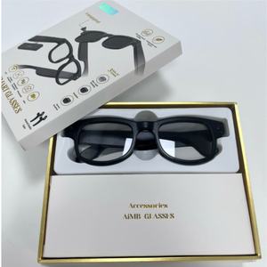 Gafas Inteligentes AIMB con IA, Cámara de 8MP, Video 1080P, Uso en Exteriores, con Control por Aplicación y Asistente de Voz - Product Image 2