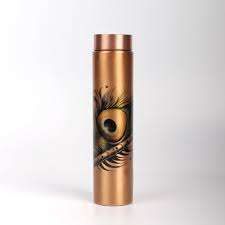 Botella de Cobre Reutilizable Ecológica para una Vida Sostenible, Botella de Cobre Puro de Primera Calidad para Oficina y Viajes, Diseño Exclusivo - Product Image 5