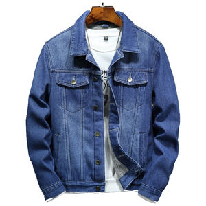 Chaqueta de invierno azul claro para hombre Forro de lana de talla grande con abrigo de mezclilla cálido de lana más grueso Nueva ropa de abrigo en estilo vaquero - Product Image 1