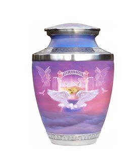 Urnes célestes pour cendres humaines Urne de crémation angélique féminine et masculine adulte pour cendres Anges dans le ciel Urne crématorium Taille personnalisée - Product Image 3