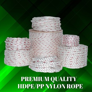 เชือกไนลอนกันน้ำ UV 6-24มม. 6-6เส้น3เกลียวบิดเป็นมิตรกับสิ่งแวดล้อมเชือกมันวาวสว่างสำหรับการเกษตรทางทะเล - Product Image 6
