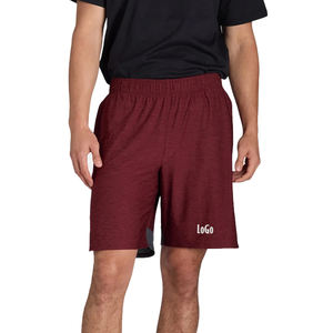 Pantalones cortos con cordón para hombre de marca de alta calidad, nueva ropa hecha a medida, patrón sólido, pantalones cortos informales de verano, fábrica - Product Image 2