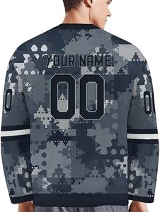 Camiseta de hockey sobre hielo de tamaño adulto con tarifa al por mayor, ropa de equipo de diseño personalizado, camiseta de hockey sobre hielo hecha en Pakistán - Product Image 4