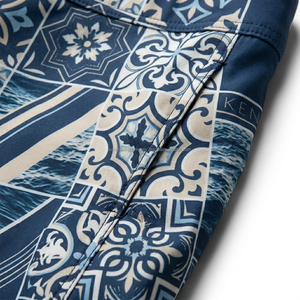 Shorts de bain d'été entièrement sublimés, thème UE, extensibles dans les 4 sens, en Spandex/Polyester, pour hommes et femmes, personnalisables, marque privée, OEM, ODM, vente en gros - Product Image 4