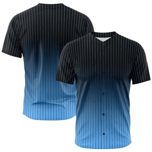 Camiseta de Béisbol Personalizada de Alta Calidad con Logotipo, Nombre y Números Personalizados, Tela Transpirable, Precio Económico, OEM 2025 - Product Image 2