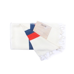 ผ้าขนหนูชายหาดสำหรับเล่นกอล์ฟจากอินเดียผ้าเช็ดตัวชายหาดลายหรูหรางาน OEM 100% - Product Image 1