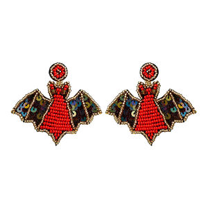 Boucles d'oreilles créoles de Bohême faites à la main Bijoux ethniques en argent avec perles de cristal en fil pour femmes Acheter maintenant au meilleur prix - Product Image 4