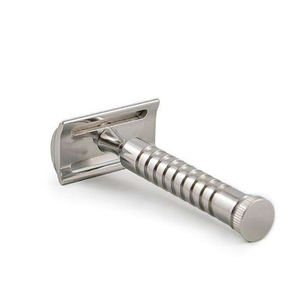 Maquinilla de afeitar de seguridad para hombres lista para enviar para el cuerpo maquinillas de afeitar de seguridad de metal de doble filo a precio barato para hombres - Product Image 5