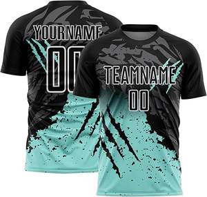 Maillots de football personnalisés, chemises et shorts de football, uniforme d'équipe, nom, numéro et logo imprimés pour hommes, femmes et adolescents - Product Image 2