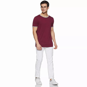 Custom Logo High Quality 260 Gsm Heavy Weight <b>Box</b> Fit 100% Cotton <b>Drop</b> Shoulder Oversized Cropped Boxy T Shirts For Men - Product Image 2