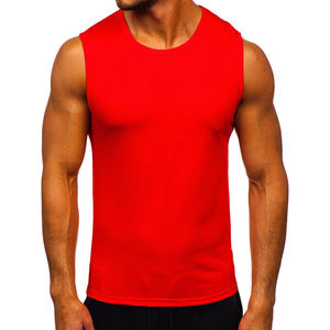 Camiseta Deportiva de Tirantes para Hombre, 100% Algodón, para Gimnasio, Culturismo, Estilo Atlético, Espalda en Y - Product Image 1