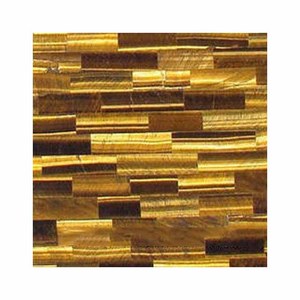 Azulejo Decorativo de Piedra Natural Ojo de Tigre - Product Image 1