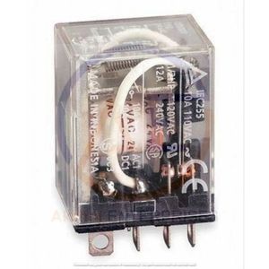 รีเลย์แม่เหล็กไฟฟ้า 8 ขา สำหรับ Omron LY2N-24VDC แบบ 2 โพล ขนาดเล็ก รองรับโหลดหน้าสัมผัสกำลังสูง สำหรับแผงควบคุม - Product Image 4