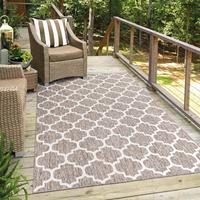Tapis en polypropylène résistant aux UV, fabriqué à la machine, lavable, motifs originaux, pour voiture et maison - Collection Prestige Goldenmoon