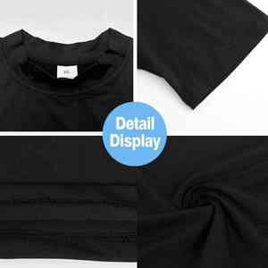 Camiseta Deportiva de Verano para Hombre, Estilo Urbano, Camuflaje, Tejido de Punto, Transpirable, Compresión, Secado Rápido, Elástica, para Gimnasio, Ejercicio, Correr - Product Image 5