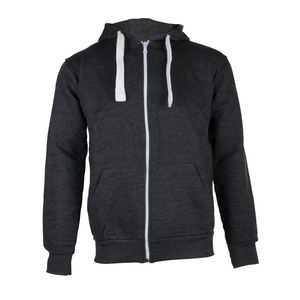 Sweat-shirt à capuche en gros, logo personnalisé, couleur unie tendance, sweat-shirt unisexe pour enfants - Product Image 2