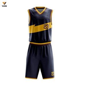 เสื้อบาสเก็ตบอลแบบกลับด้านได้เครื่องแบบบาสเก็ตบอลพิมพ์ลายพรางล่าสุด - Product Image 2