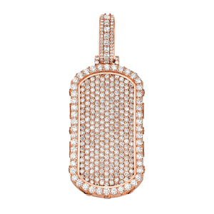 Pendentif Moissanite VVS de luxe Pendentif Hip Hop en diamant Moissanite personnalisé en or 14K pour hommes - Product Image 5