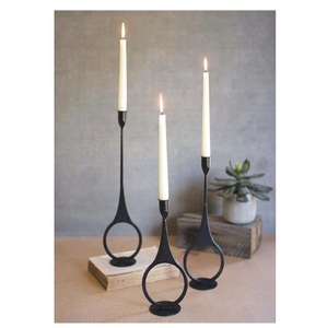 Vintage Design Metal and Iron <b>Candlestick</b> <b>Holders</b> Stand Luxury & Modern Home Table Decoration for Wedding Christmas - Product Image 4