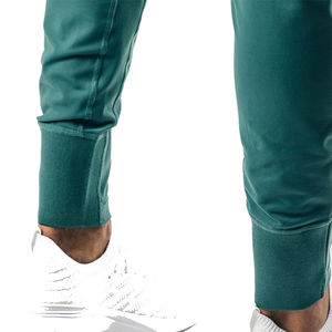 Ropa informal para hombre, pantalones de chándal lisos de secado rápido de cintura alta, pantalones de hombre de lana con estilo de Color sólido hechos a medida, rayas curvas rectas - Product Image 5