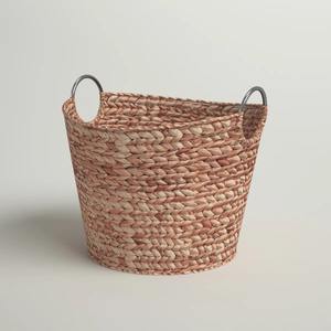 Panier à linge en osier avec poignées, panier de rangement fait à la main, vente en gros, écologique, fabriqué au Vietnam - Product Image 1
