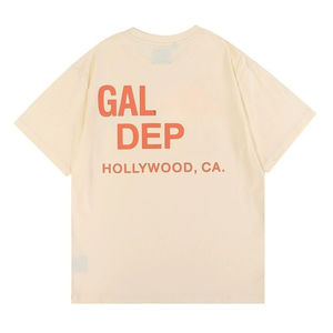 Camiseta de algodón con estampado de letras de diseñador Unisex de alta calidad con manga corta de gran tamaño 100% algodón gran oferta ropa de hombre - Product Image 5