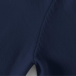 Men's Slim Fit Anti-Wrinkle Winter <b>Knitted</b> Sweater Anti-Shrink Breathable Crew Neck Polyester with Front Logo - Product Image 3