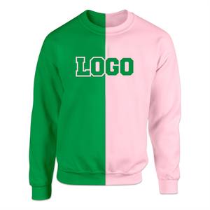 Custom LOGO Premium Multicolor <b>Fleece</b> <b>Sweatshirt</b> Modern Color Block Design Soft Cotton Blend Warm Winter Eco-Friendly Unisex - Product Image 3