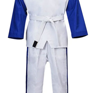 Lightweight Cotton Stretch Taekwondo Uniform Sets for Adults Custom Logo OEM Martial Arts Wear - Product Image 2