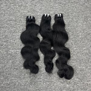 Cabello ondulado de cuerpo vietnamita virgen 100% con estilo natural de trama para mujeres negras - Product Image 2