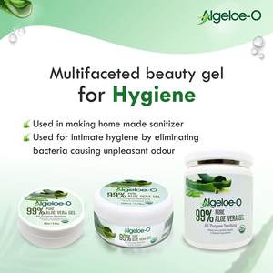 ALGELOE Gel d'Aloe Vera Biologique Non Toxique Clair pour l'Acné, les Cicatrices, une Peau Éclatante et Radieuse 99% Naturel, Sans Parabène ni Sulfate - 200ml - Product Image 4