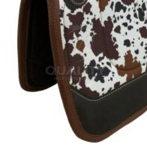 Soft Quilted Horse Saddle Pad with Extra <b>Cushioning</b> for Comfort and Shock Absorption Horse Saddle Pads - Product Image 5