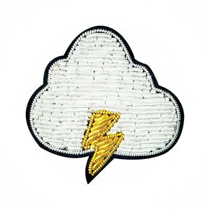 Broches en fil de lingot de tissu brodé de la meilleure qualité couleur personnalisée taille personnalisée Service OEM vente en gros bas prix mode - Product Image 1