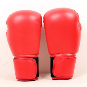 Guantes de Boxeo Transpirables de Alta Calidad en Cuero PU y Poliéster con Cierre de Velcro para Entrenamiento Unisex al Aire Libre - Product Image 1