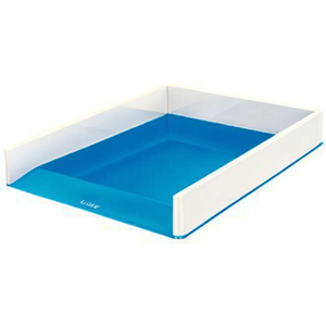 Bandeja para Documentos Leitz WOW Duo A4/C4, Azul/Blanco, Poliestireno - Product Image 2