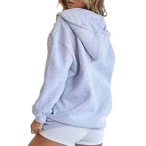 Sweat-shirts à capuche pour femmes de haute qualité, grande taille, légers, respirants, impression personnalisée en relief, sweat-shirts d'hiver, logo sur le devant, à capuche - Product Image 5