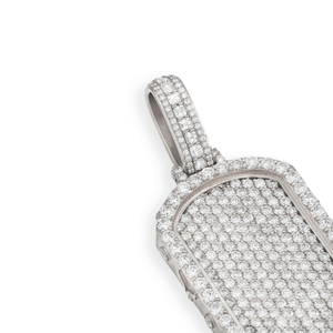 Pendentif Moissanite VVS de luxe Pendentif Hip Hop en diamant Moissanite personnalisé en or 14K pour hommes - Product Image 4