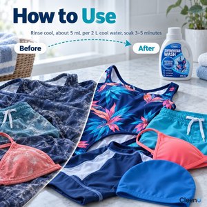 Detergente per Costumi da Bagno 250ml, Liquido Neutralizzante al Cloro per Bikini, Costumi e Protezioni Solari, per Piscina e Spiaggia, OEM all'Ingrosso - Product Image 4