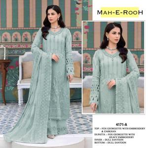 Costume pakistanais à la mode avec veste de déclaration Pièce polyvalente pour divers événements du fabricant et fournisseur indien - Product Image 2