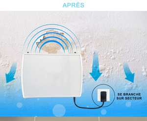 Precio Especial: Dispositivo Antihumedad ATE LC30 Gris Claro para Montaje en Pared - Inversión de Polaridad para Paredes Húmedas, Rendimiento MOQ. - Product Image 2