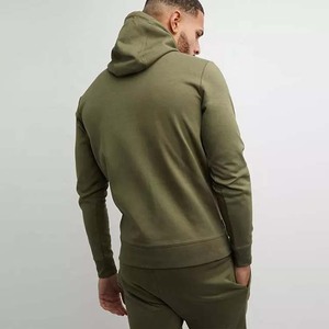 2025 pull personnalisé de haute qualité blanc survêtements hommes sueur avec poche survêtements ensemble blanc Jogging costumes homme survêtement - Product Image 3