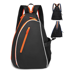 Wholesale Custom Large Capacity Waterproof Padel Sports Shoulder Bag Fashionable Oxford Nylon <b>Pickleball</b> Sling Bag Custom Logo - Product Image 3