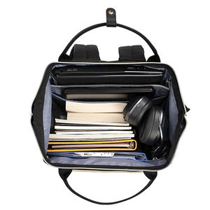 Sac d'ordinateur étanche personnalisé de grande capacité pour le travail, les voyages d'affaires et l'université avec fermeture à glissière - Product Image 3